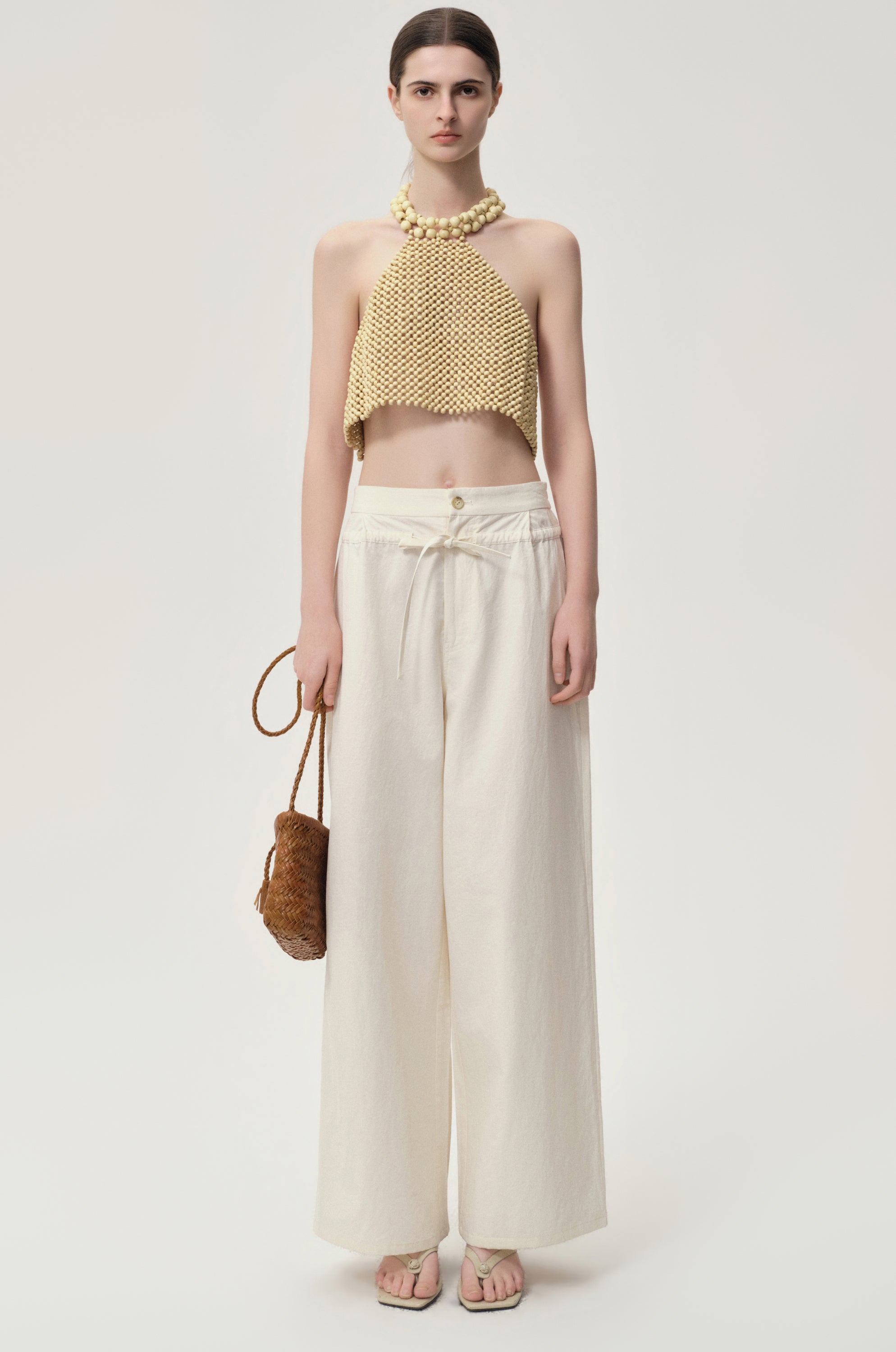 Reef Beaded Halter Top