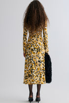 Savanna Turtleneck jersey maxi dress