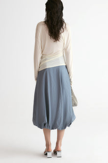 Amalfi Ballon Skirt-Ultimate Gray