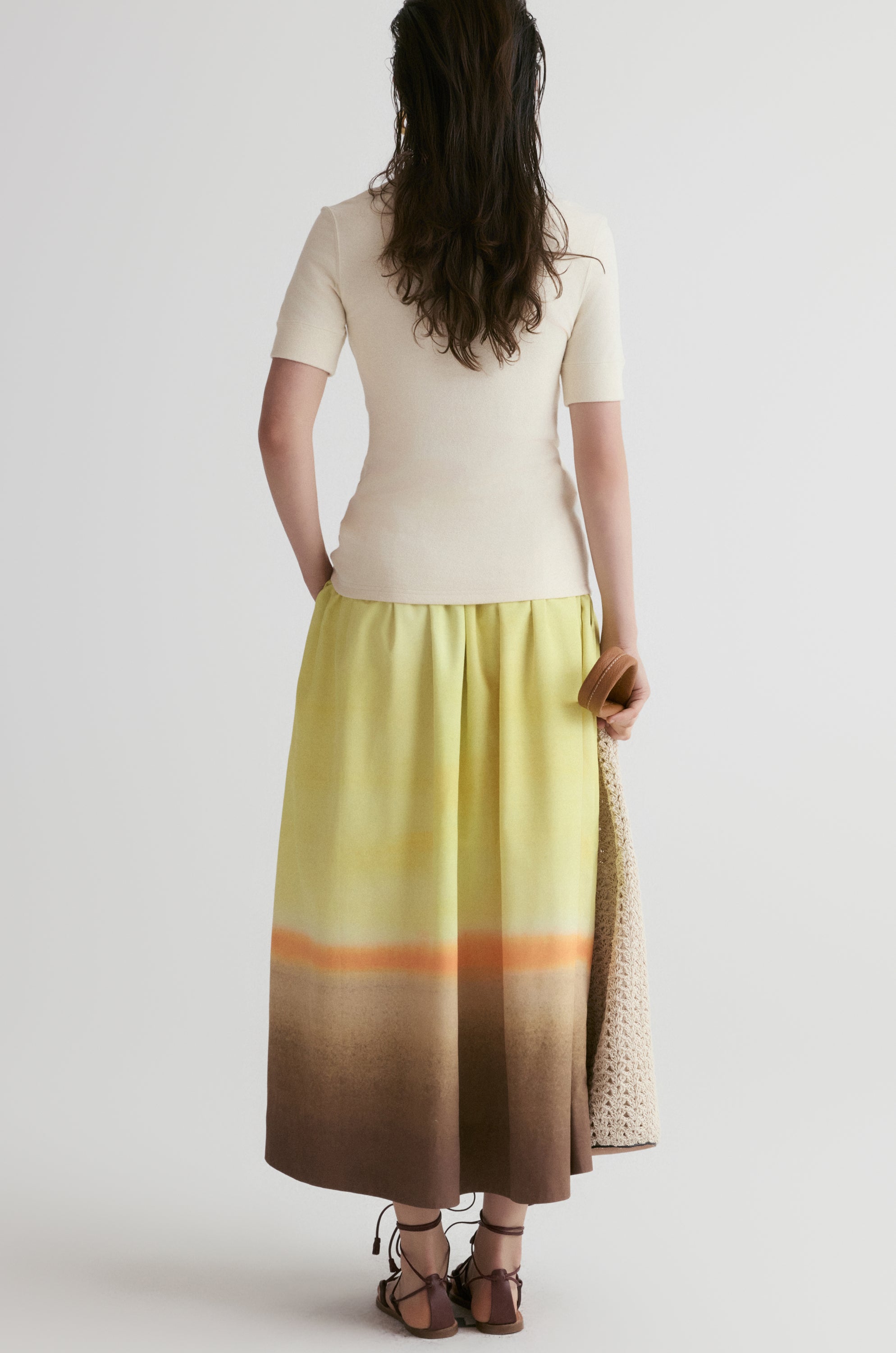 Tuscany Tie-dye Full Skirt