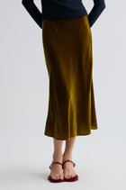 Velvet Mermaid Skirt Antique Gold-tone