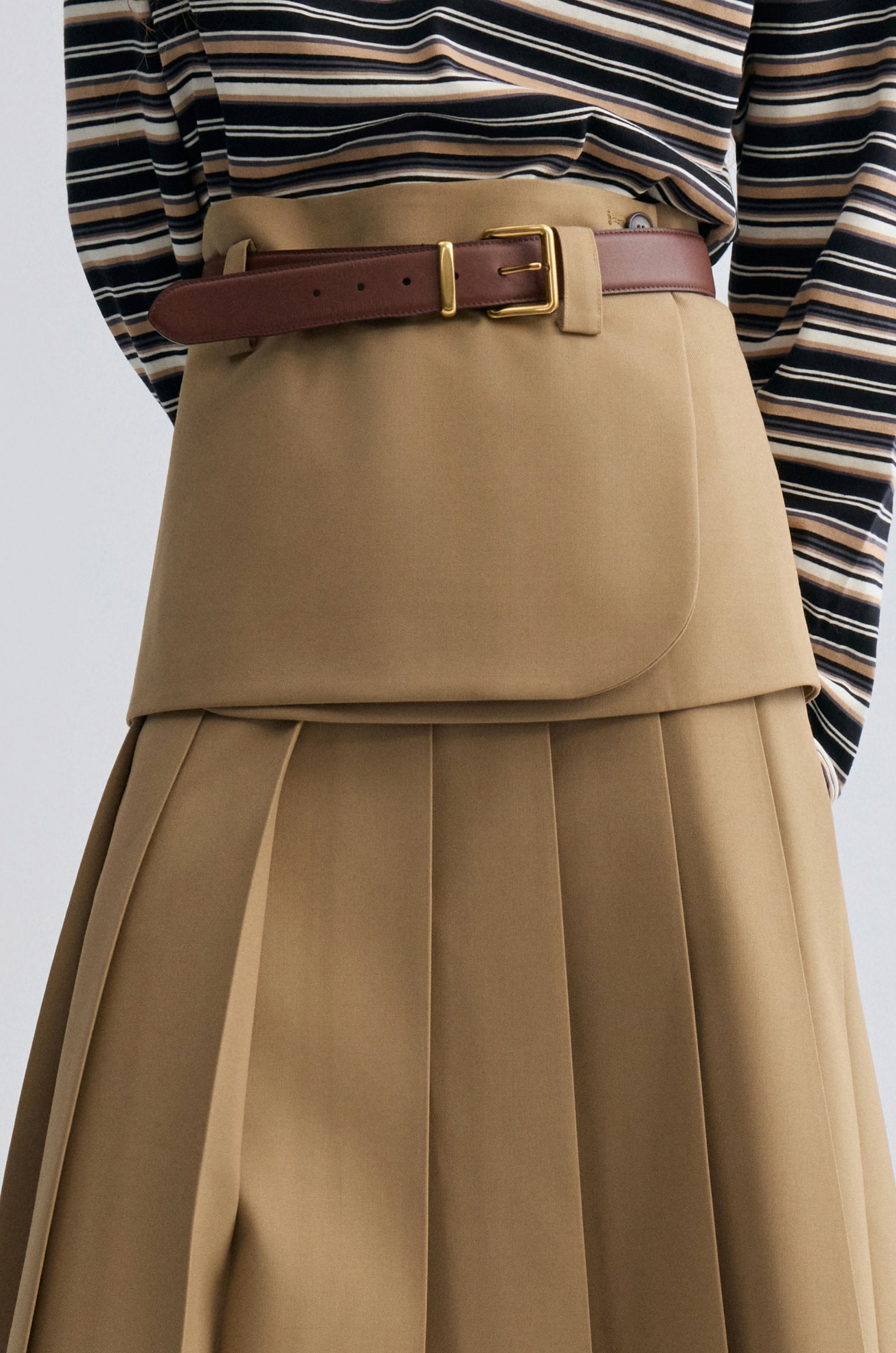 Leather Belt Tobacco