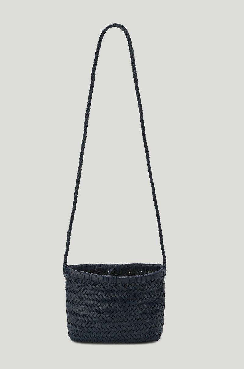 Brise Woven Small Cabas Navy