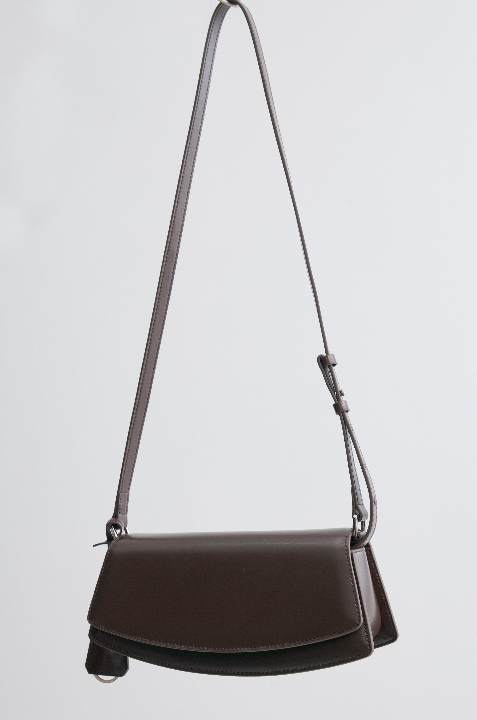 90s Utility Shoulder Bag Brown