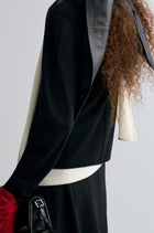 Cloudlike Knit Soft Crewneck Black