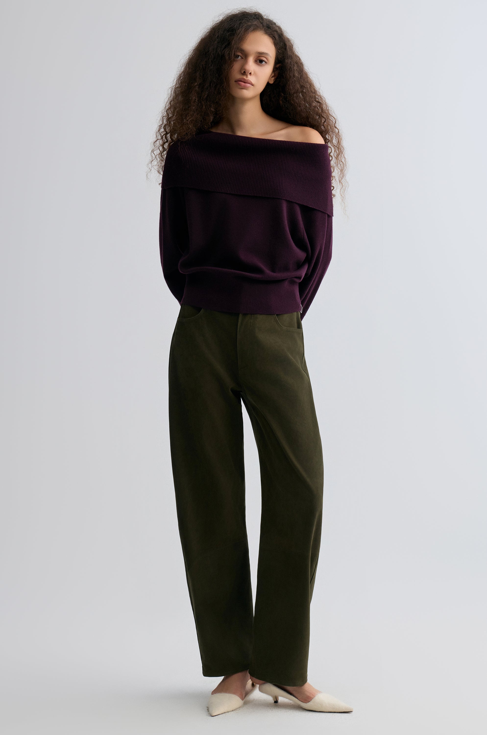 Carrie Off-the-shoulder Sweater