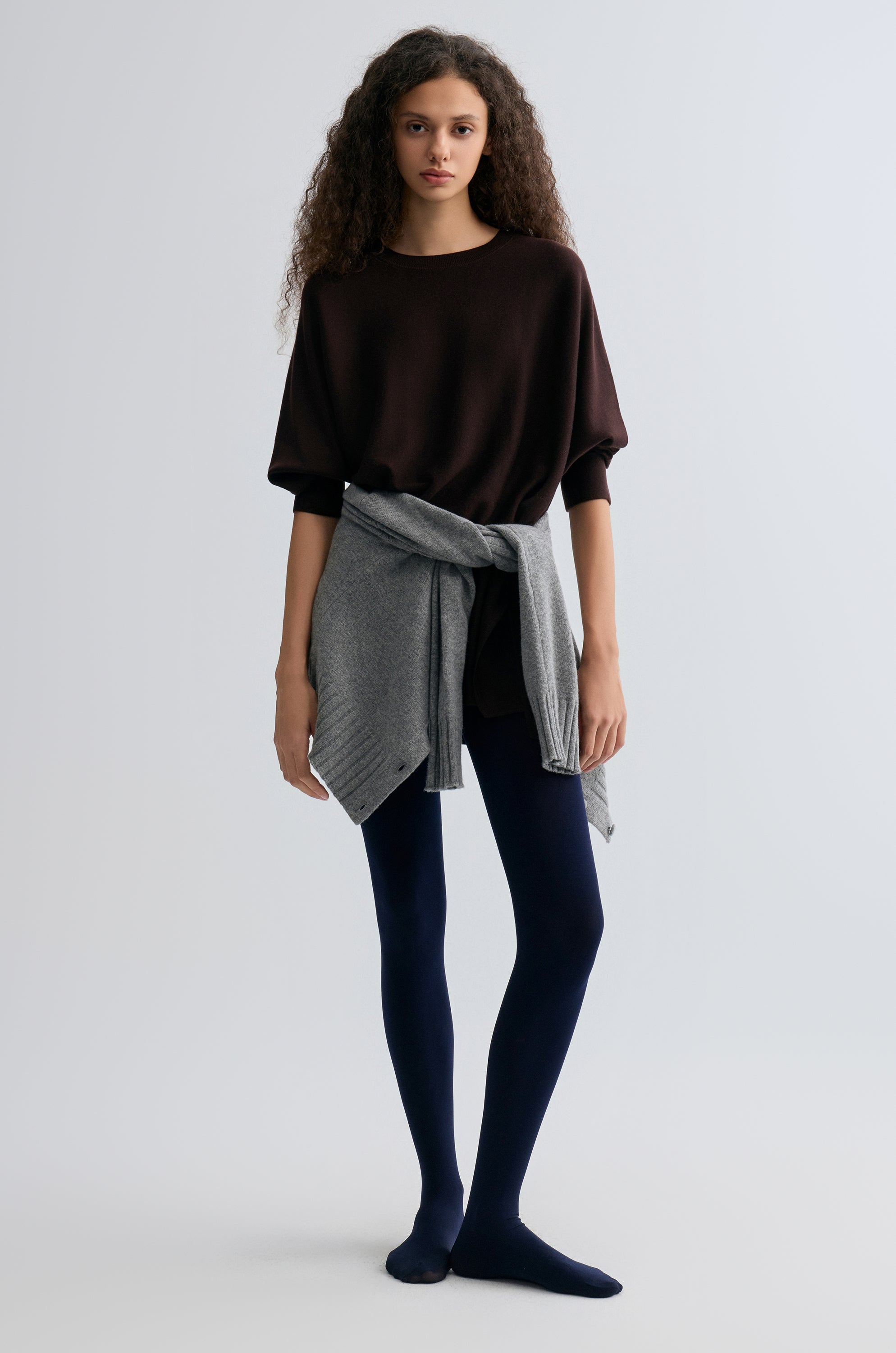 Cozy Merino Wool Sweater Chocolate