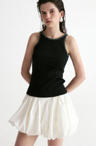 Amalfi Bubble Short-White