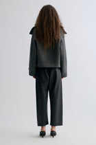 Retro Herringbone Wool Jacket