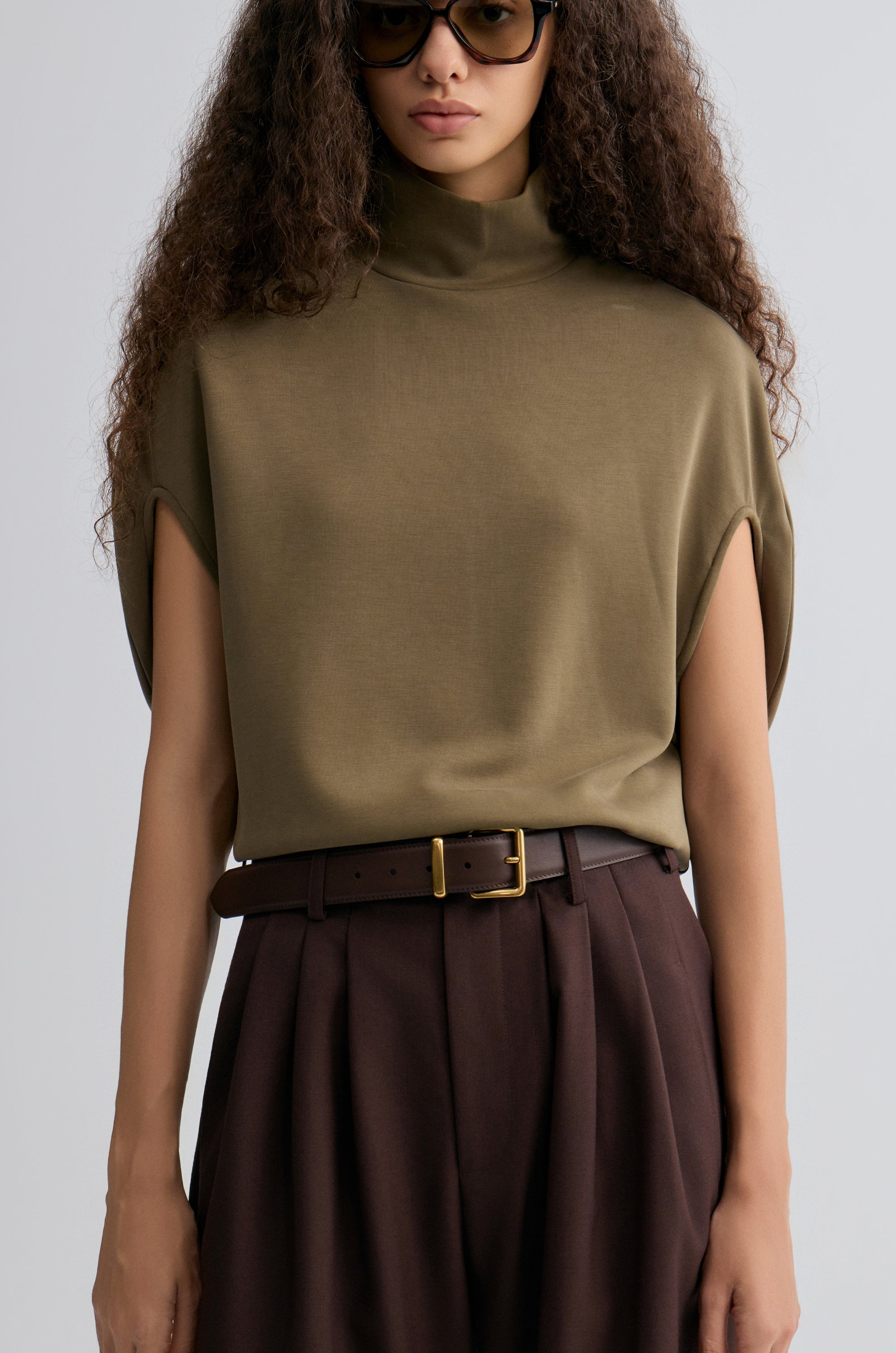 Mousse Circular Tee Khaki