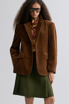 Boxy Corduroy Blazer