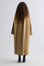 Oversized Double-faced Scarf Coat Hazel