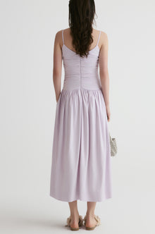 Tuscany Drape Cami Dress-Lillac