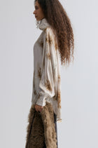 Fur Print Blouse