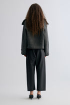 Retro Herringbone Wool Jacket