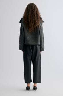 Retro Herringbone Wool Jacket