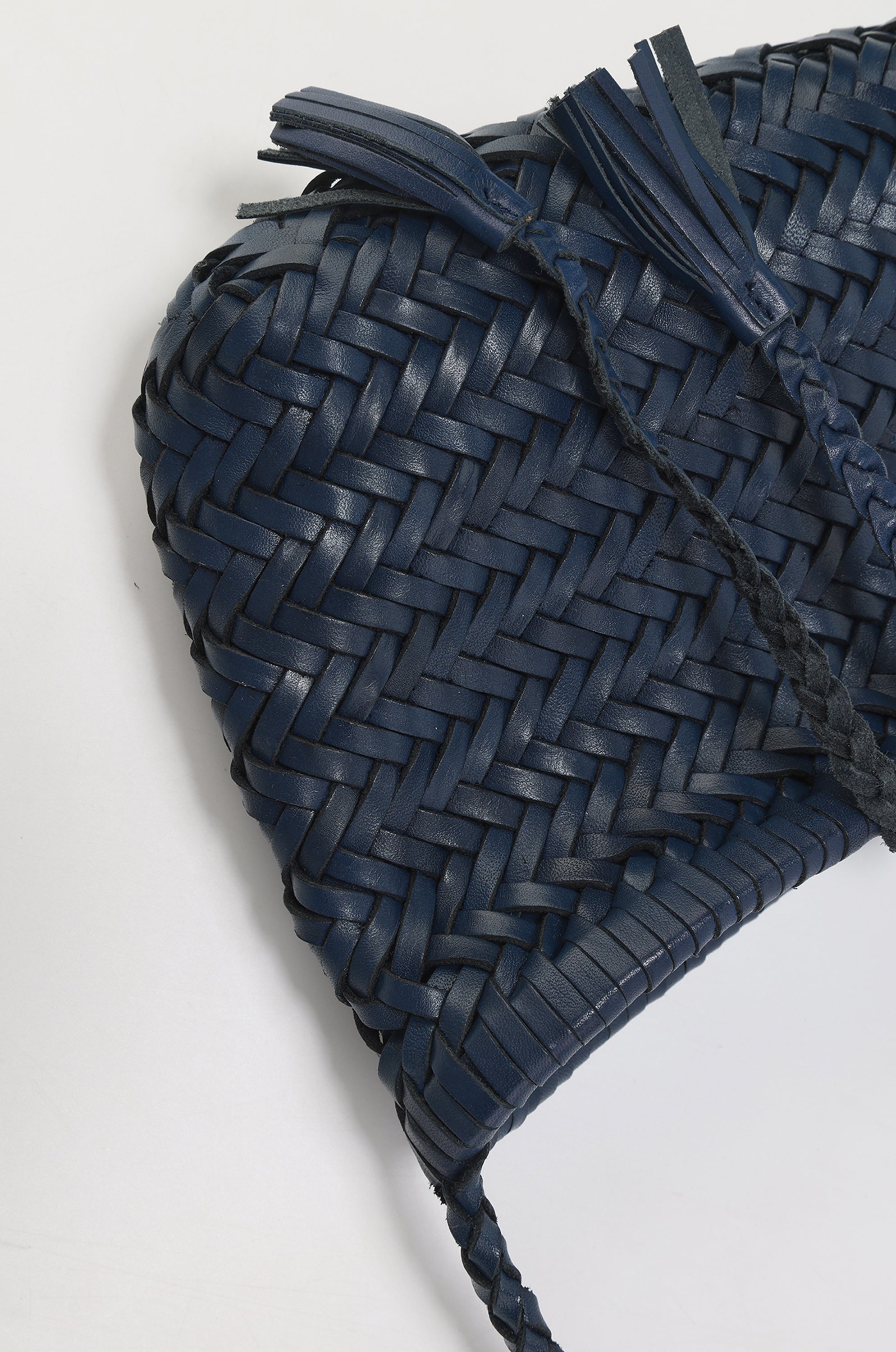 Brise Woven Small Cabas Navy