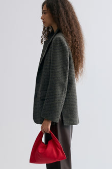 Boxy Check Blazer