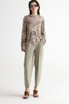 Boho Paisley Linen T-shirt