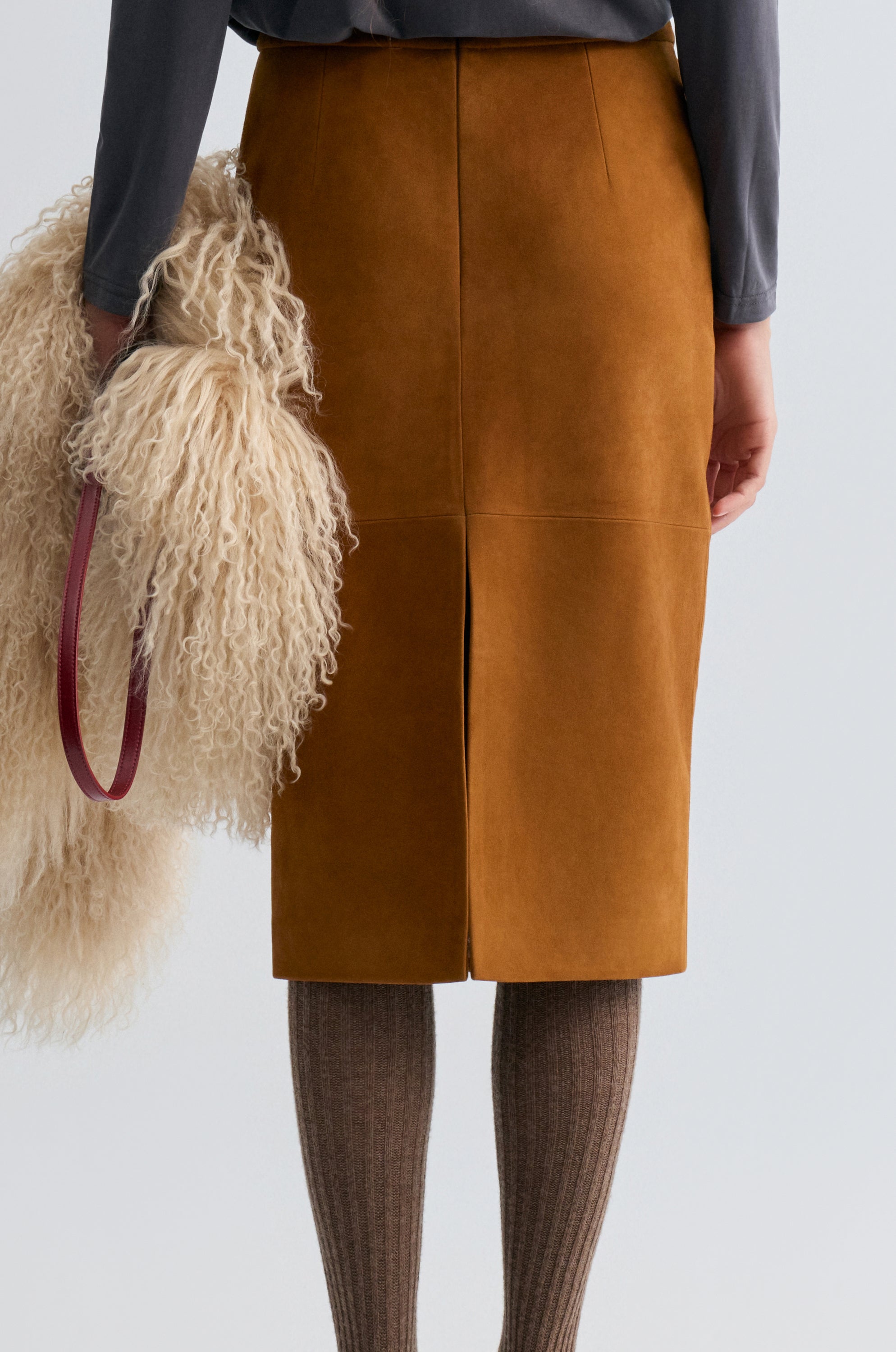 Bonnie Skirt in Suede