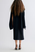 Opera Cape Maxi Dress Black