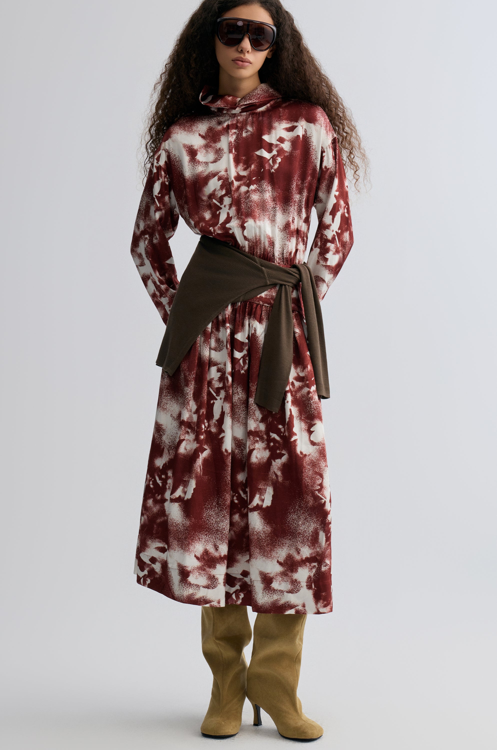 Shadow Flora Midi Dress