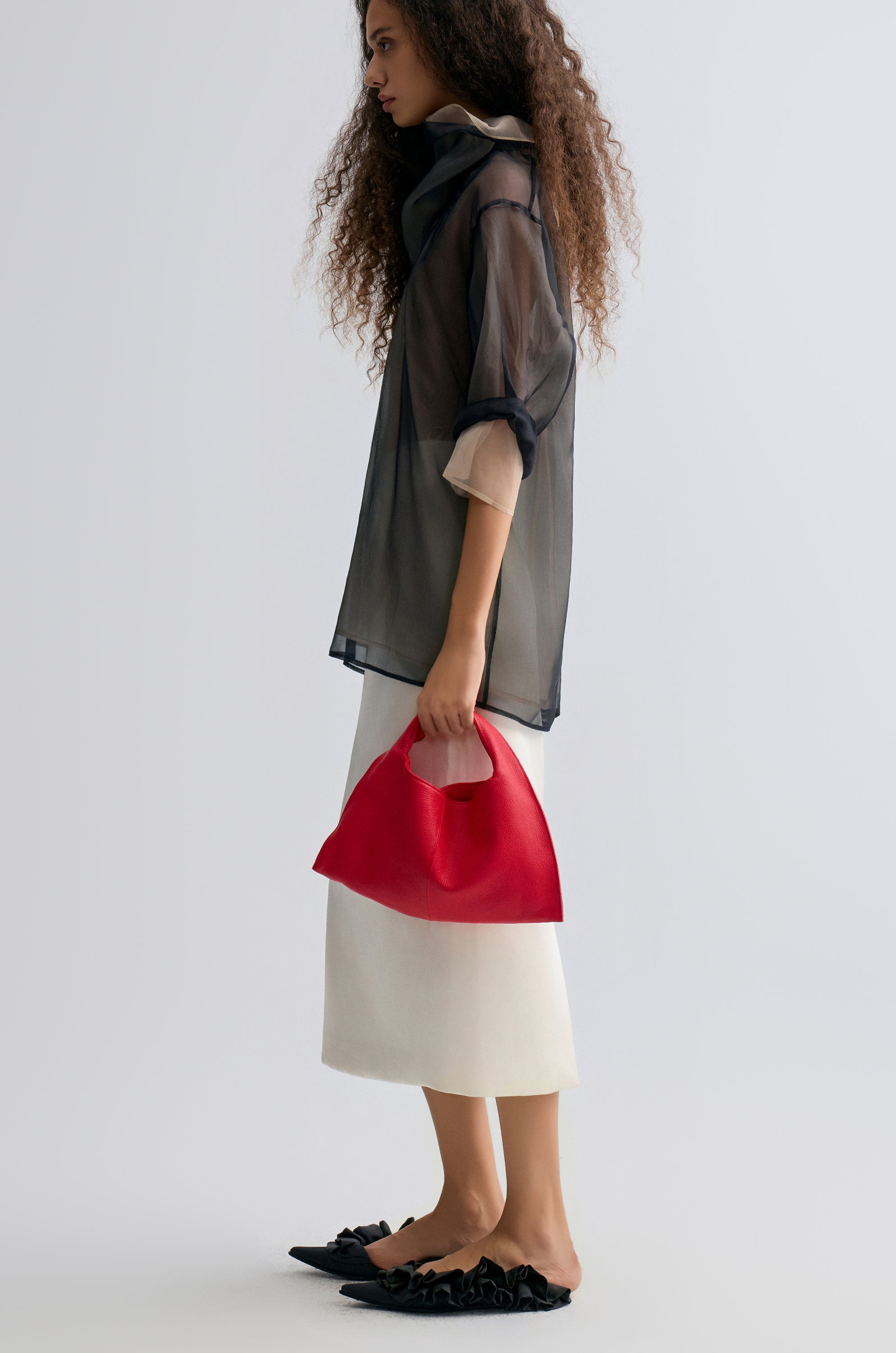 Mini Olio Bag Ruby Red