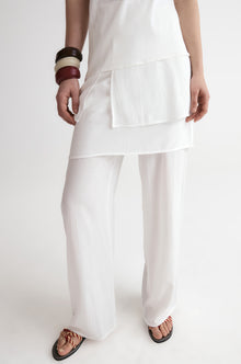 2in1 Set Trousers-White