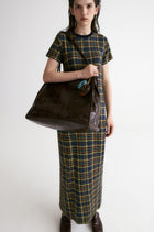 Ziggy Checked Maxi Dress