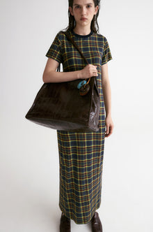 Ziggy Checked Maxi Dress