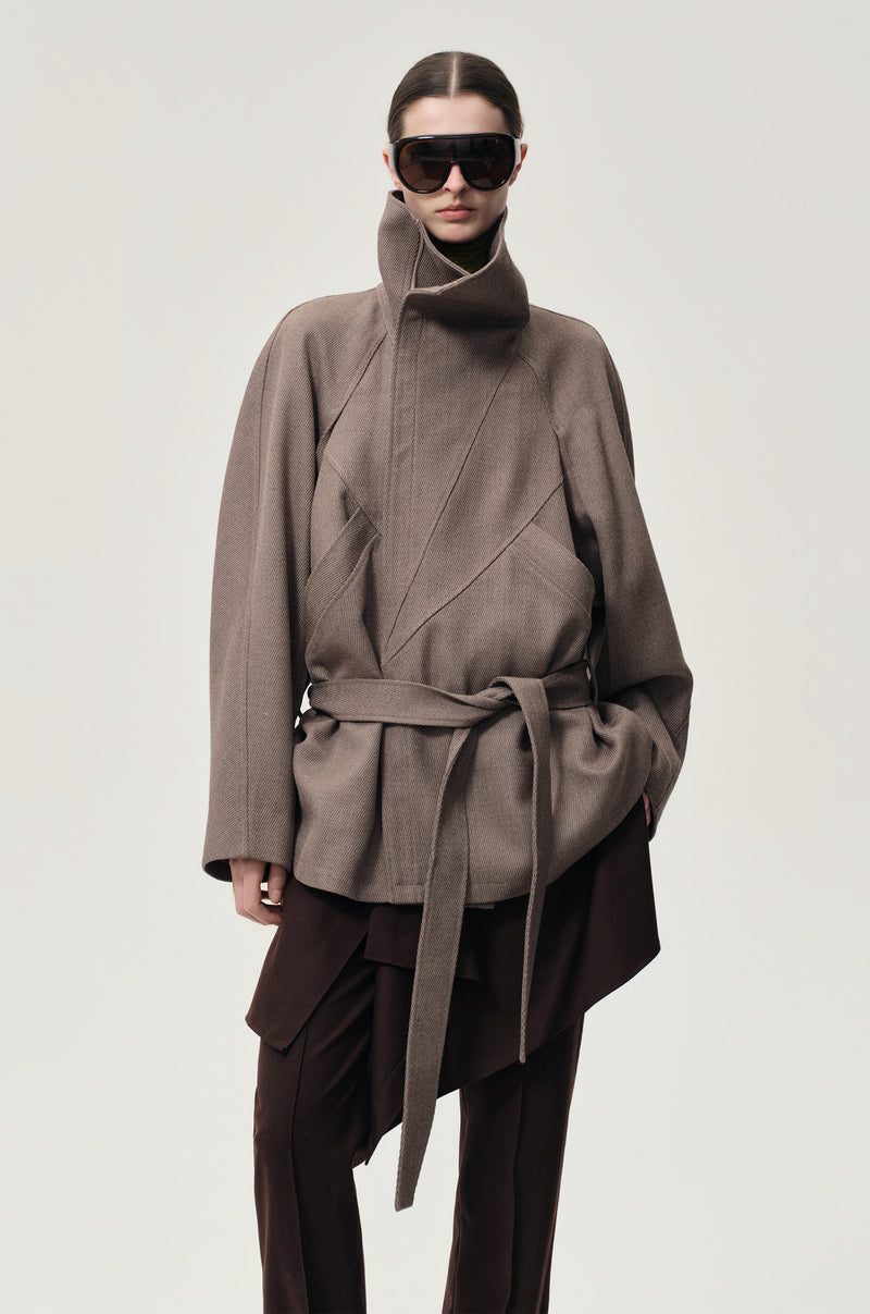 Retro Wool Jacket Parquetry