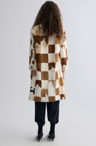 Chevre Patchwork Fur Coat