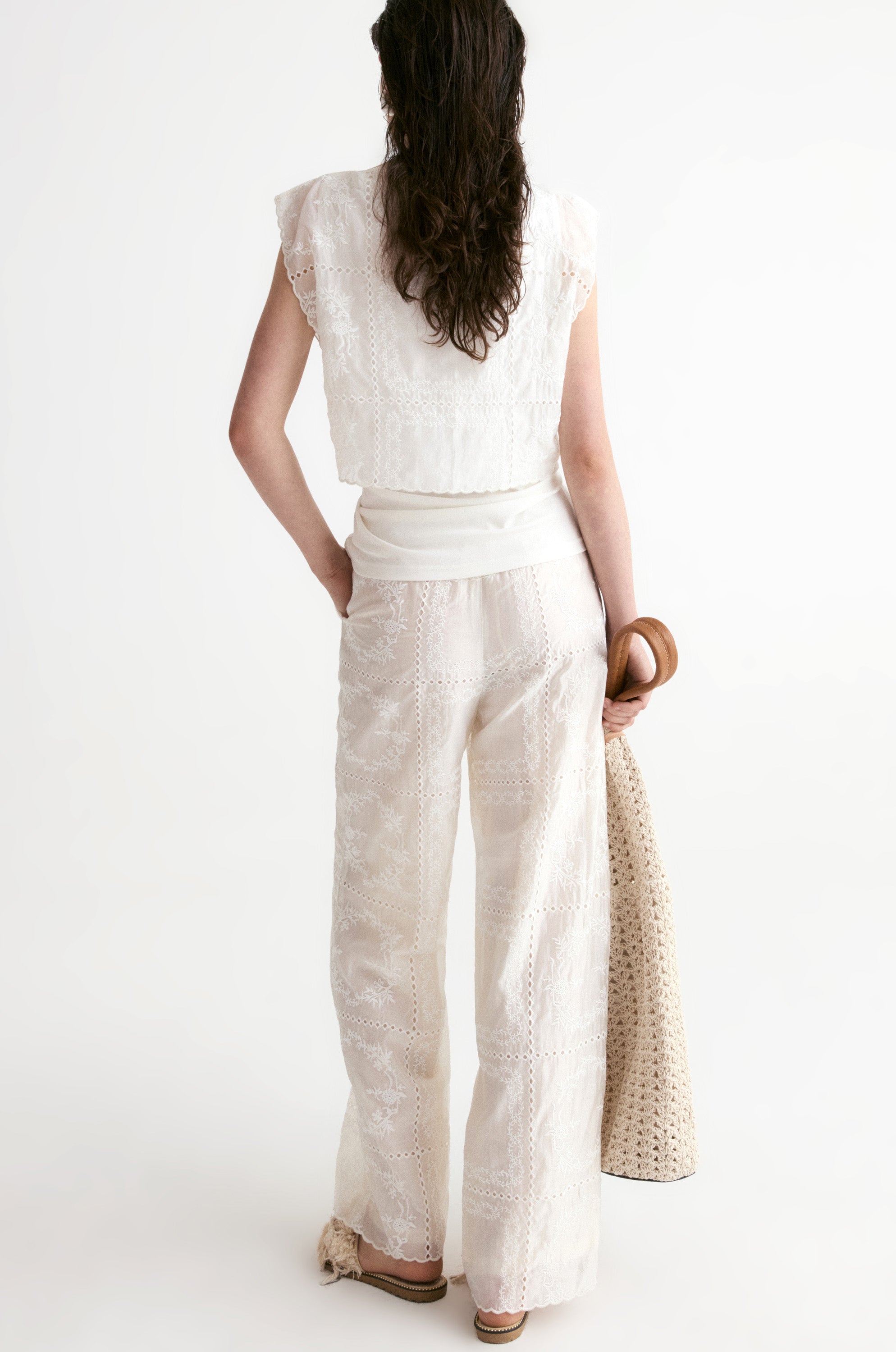 Cutwork Embroidery Top
