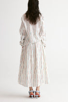 Santorini Twisted Shirt in Viscose Silk