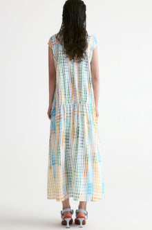 Amalfi Checked Elasticated Dress