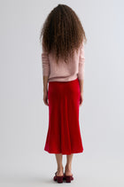 Plush Boxy  Brushed Cashmere Sweater Rosa