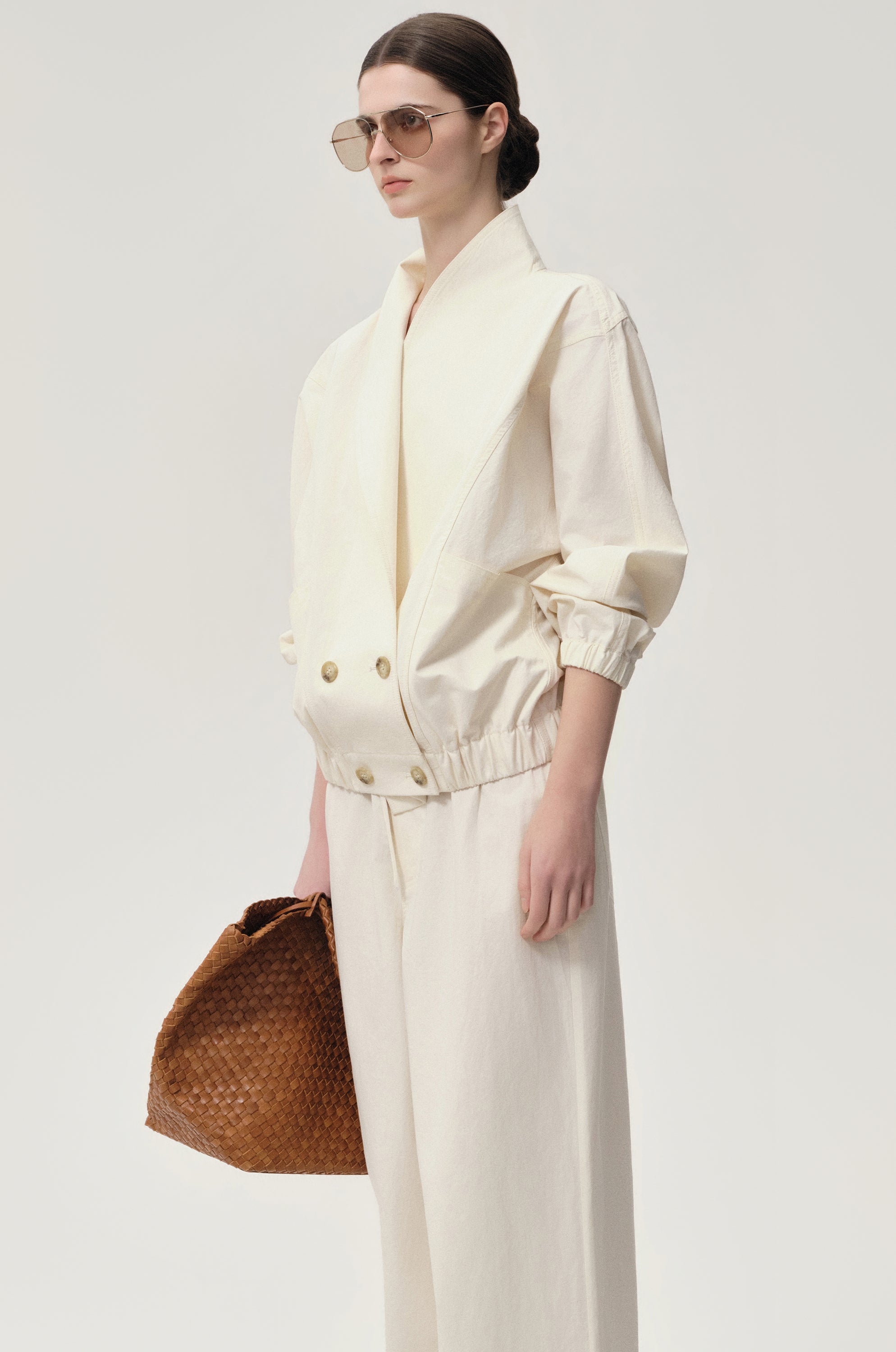 Ibiza Jacket Ivory | Front Row Shop