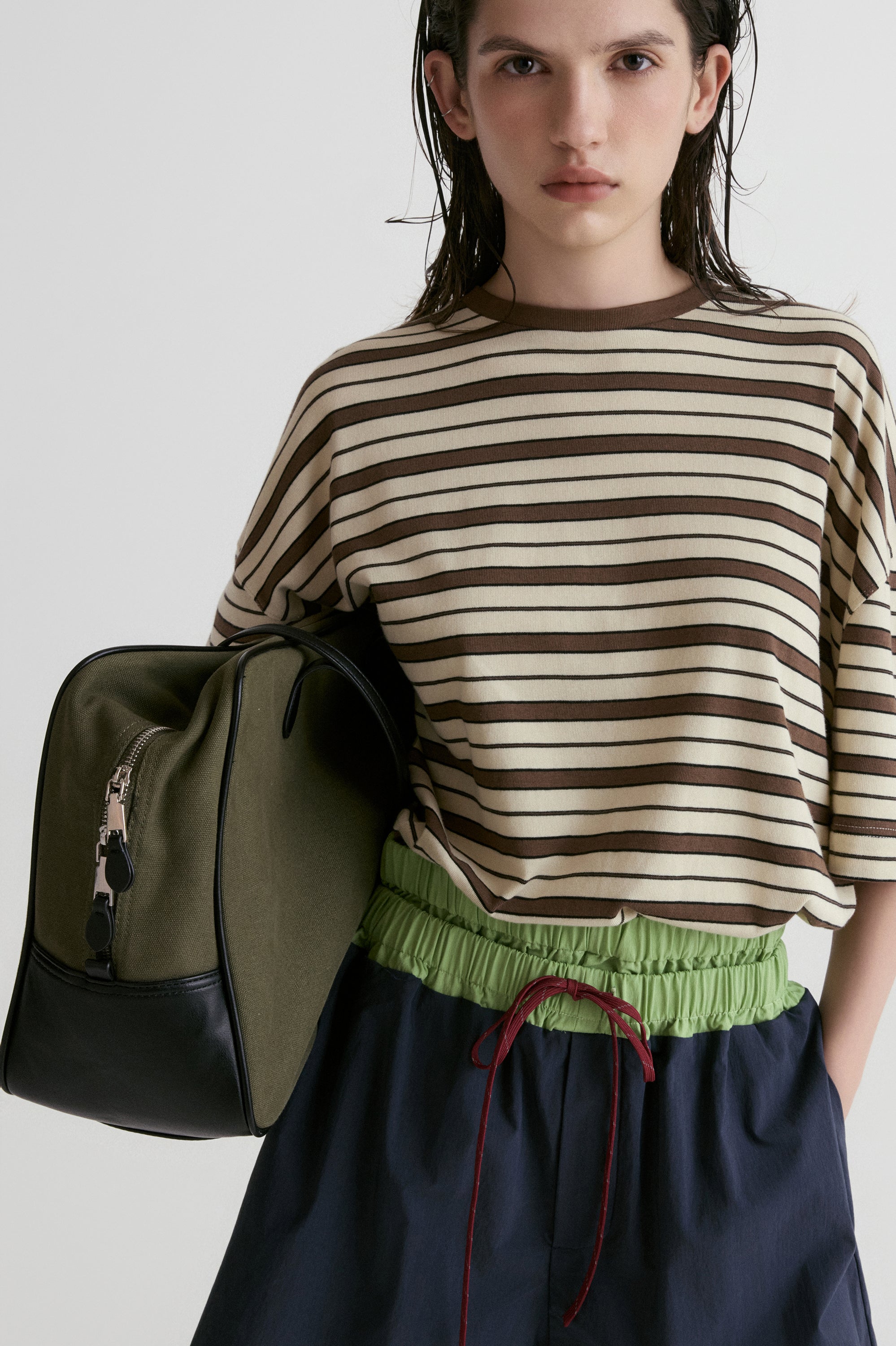 Keaton Canvas Large Shoulder Bag