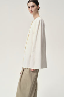 Sculptural Shaped Shirt Off-White