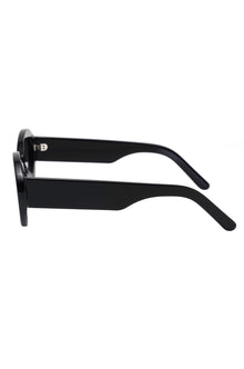 Shimmer Cat-eye sunglasses-Black