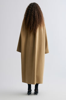 Oversized Double-faced Scarf Coat Hazel