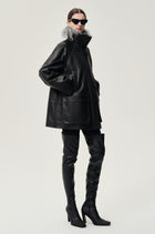 Celestine Leather Jacket Black