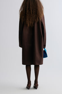 Reversible Twill and Check Trench Coat