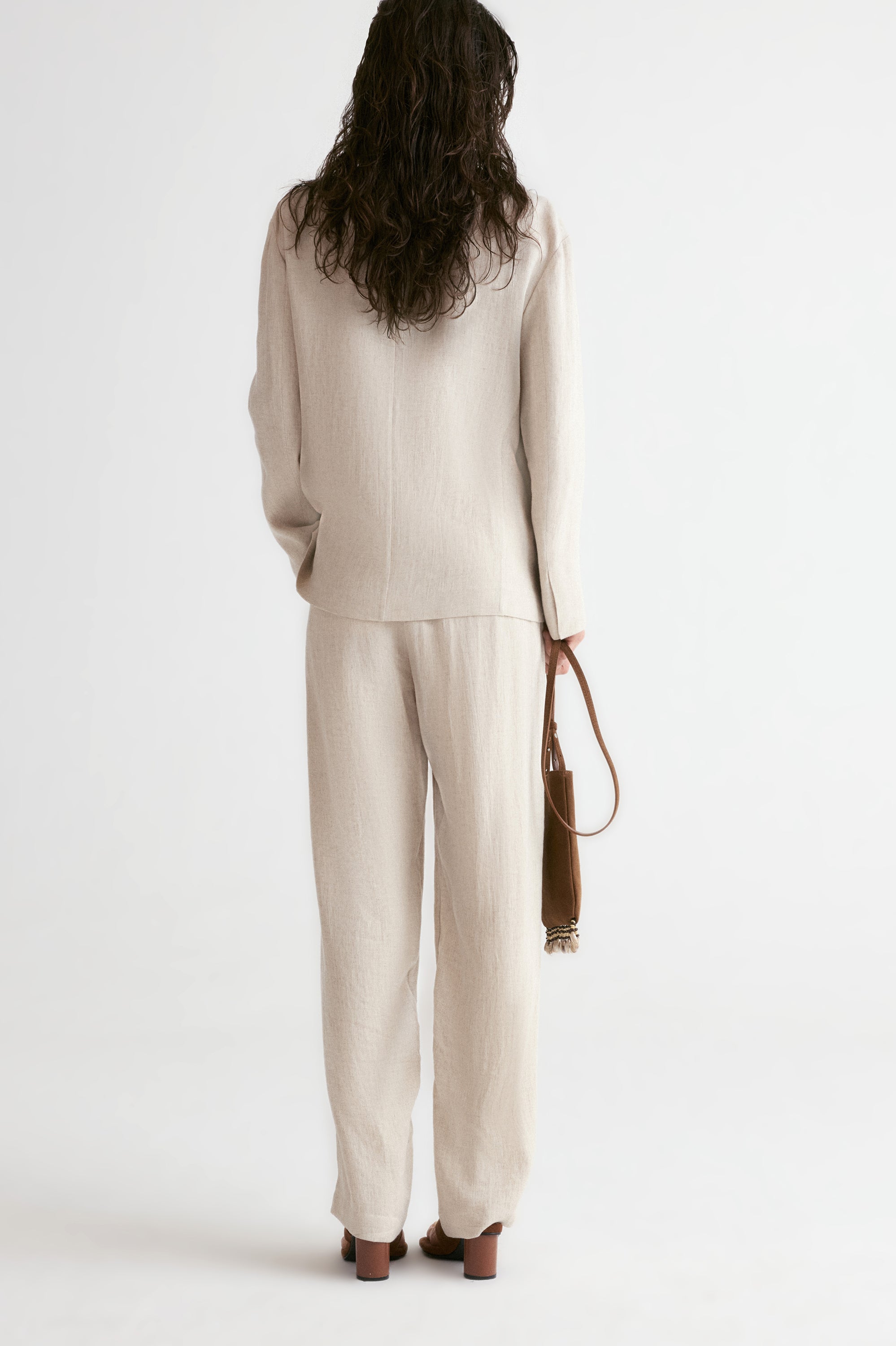 Annie Two-Piece Linen Blazer