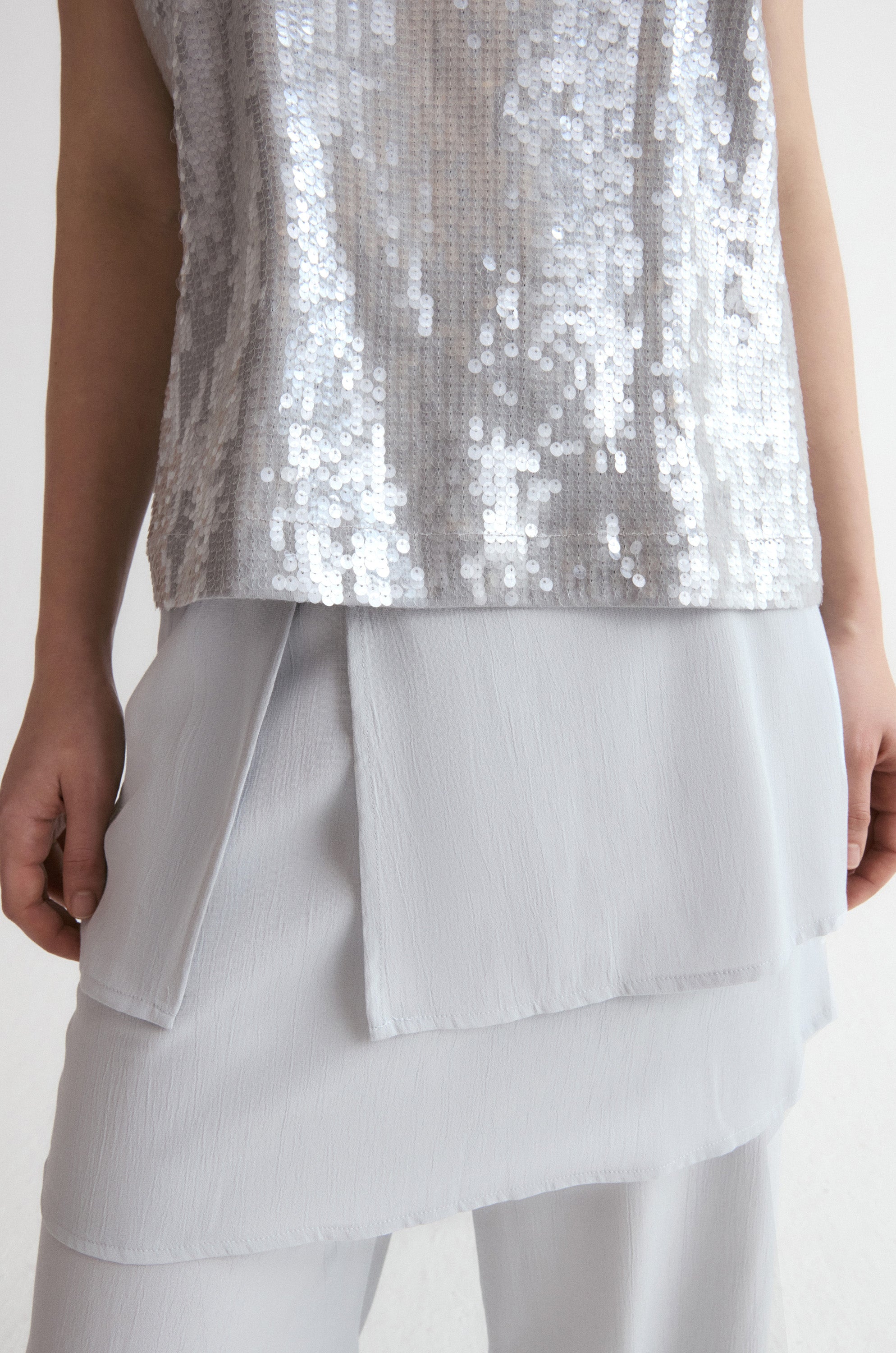 2in1 Set Trousers-Cloud Gray