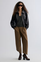 Leather Bomber Jacket