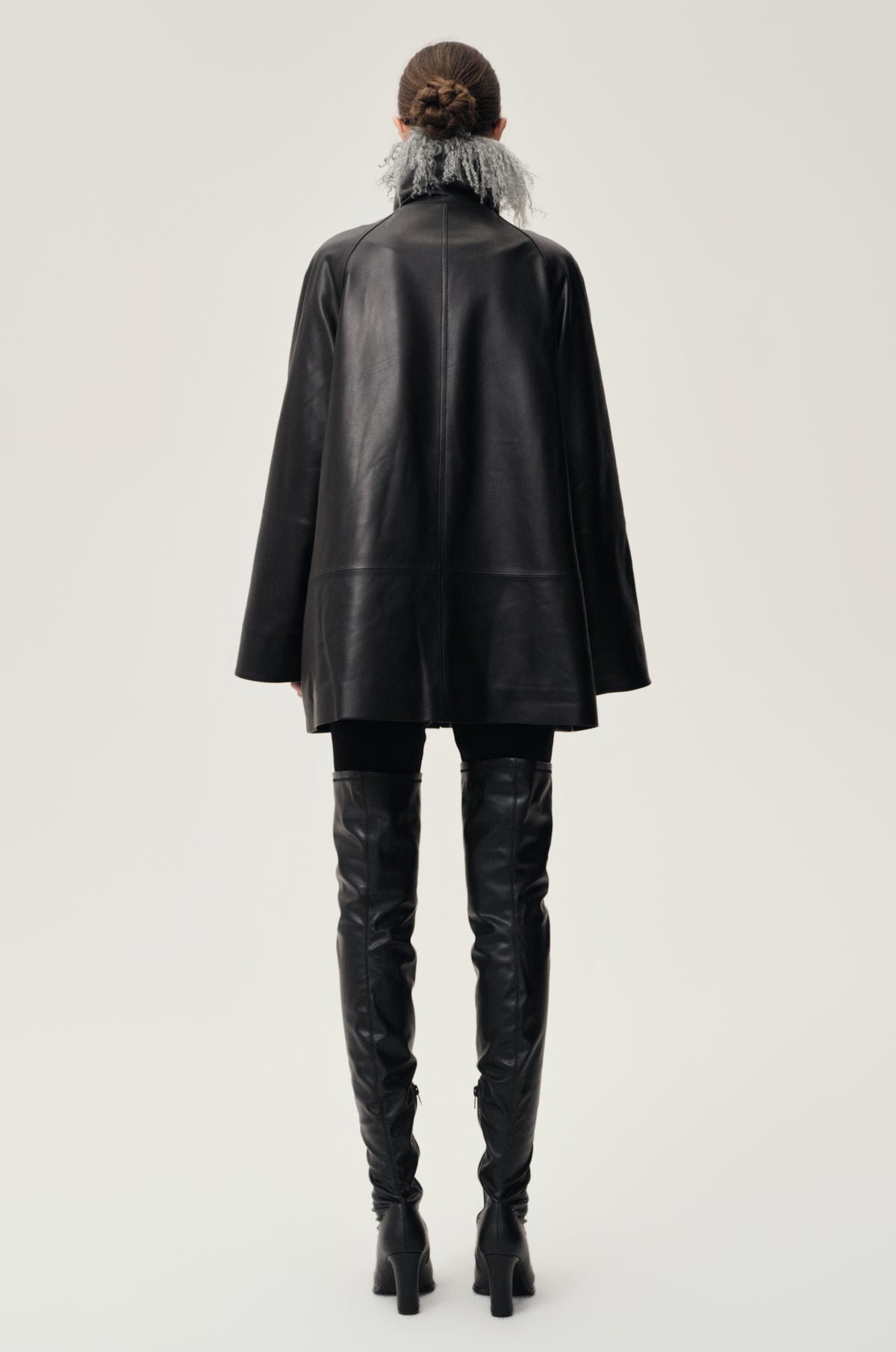 Celestine Leather Jacket Black