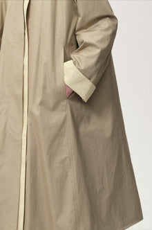 Amelie Trench Coat Khaki Beige/Butter