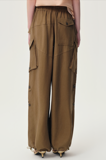 Drift Baggy Cargo Trousers Hazel