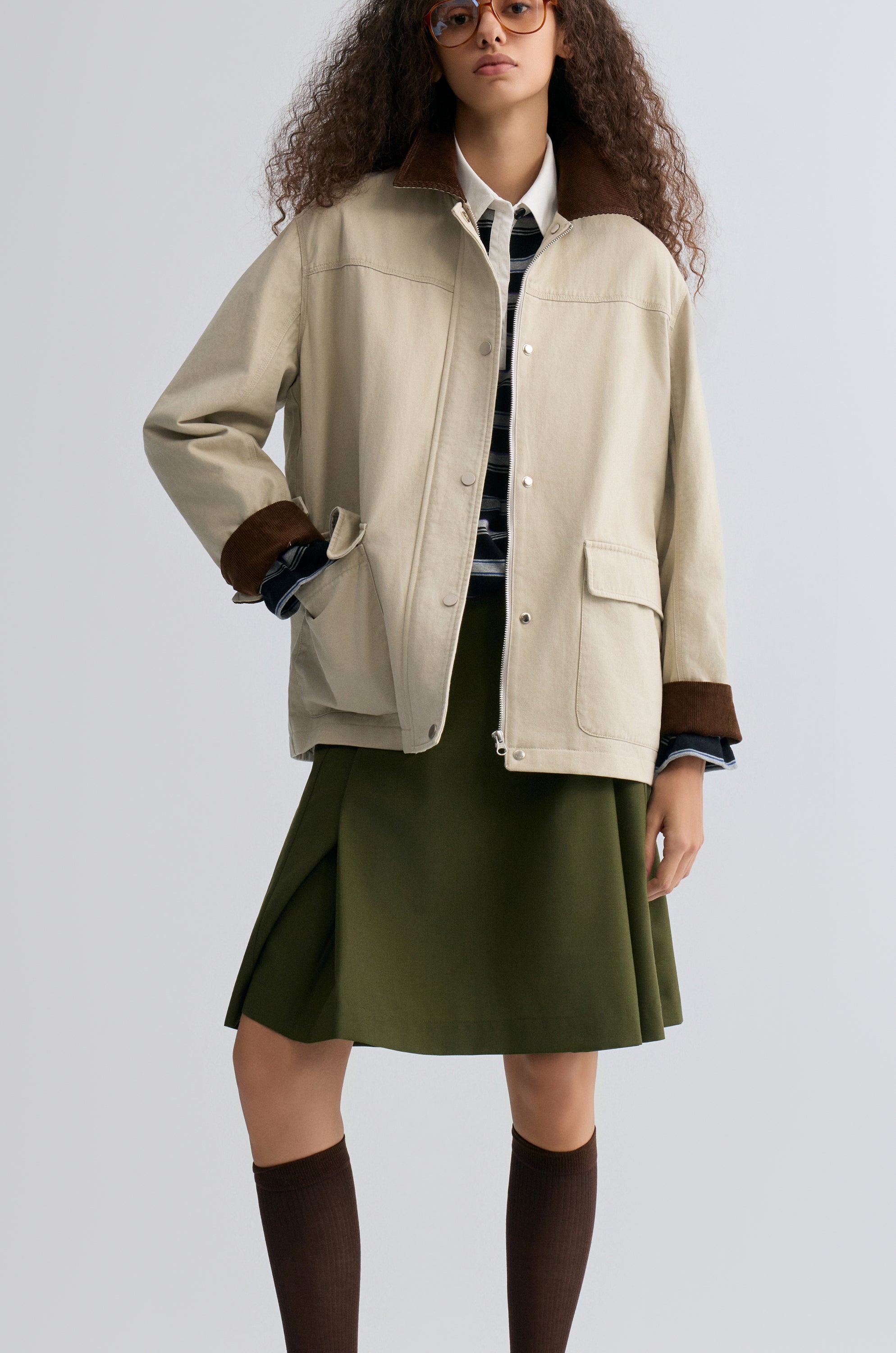 Washed Canvas Jacket